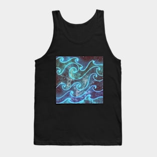 blue waves Tank Top